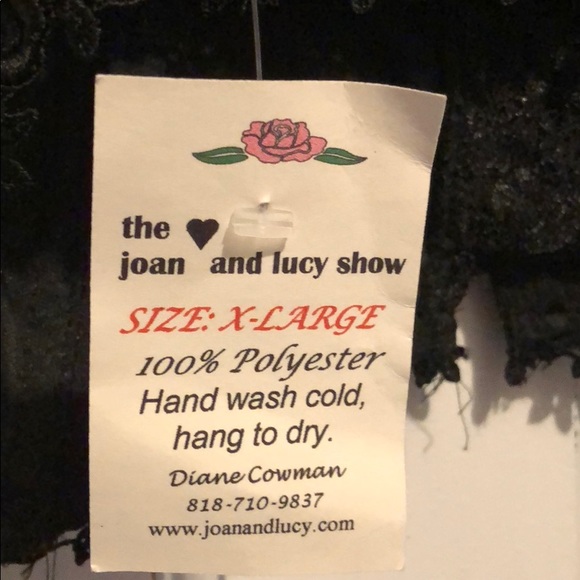 Black lace corset like top - Picture 4 of 7